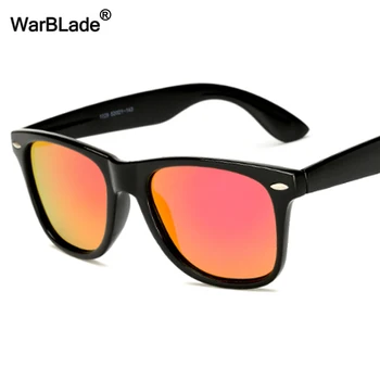 WarBLade Unisex Módní Polarizované sluneční brýle Muži Retro Classic Značky Nýty Kovové Konstrukce Ženské Eyewears Příslušenství Sluneční brýle