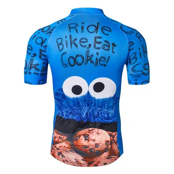 Weimostar Cookie Cyklistika Dres Mužů Letní MTB Bike Jersey Sjezdové Cyklistické Tričko Quick Dry Cyklistické Oblečení Maillot Ciclismo