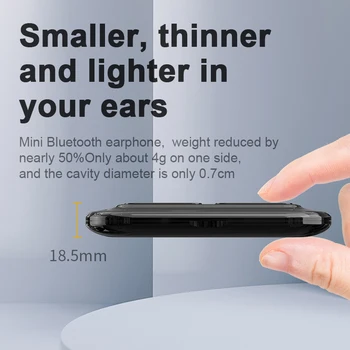 XG49 TWS Touch Wireless Bluetooth EDR Sluchátka hi-fi Stereo Sportovní Sluchátka S mikrofonem Binaurální Volání Sluchátka sluchátka
