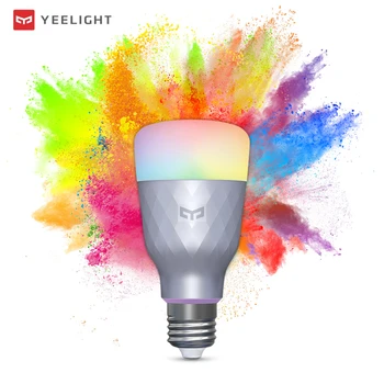 Yeelight Smart LED Žárovka 1S / 1SE RGB Barevné E27 WIFI Hlas, Dálkové Ovládání, Globální pro Xiaomi APP Mi Domácí homekit smart home