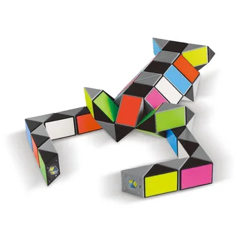 YUXIN 3D Barevné Modelování Magic Vládce Kostka 72 Segmentů Twist Snake Cube Puzzle Kid Vzdělávací Hračka pro Děti Dárky