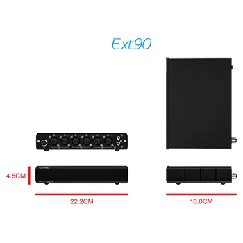 ZÁLIVKA PRE90 předzesilovač plně vyvážený stroj & Ext90 Vstup Extender Hi-Res Audio Ultra-High NFCA Modulů AMP RCA/XLR Výstup