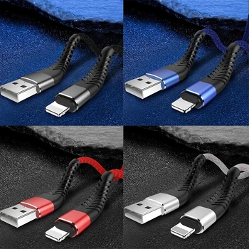 0.2-3m Fast Charge Nabíječka Datový Kabel USB Pro Apple iPhone 5s 5c 5 se 6 6s 7 8 X XR XS 12 Pro Max iPad Dlouhý Krátký Kabel Drát Vést