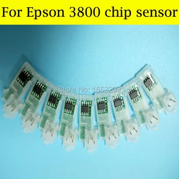 1 Sada Čip Snímače Pro EPSON 3800 Kompatibilní T5801-T5809 T580 580 Čip