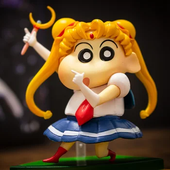 10-13cm Zlobivé Crayon Shin Chan, PROTOŽE Naruto Sailor Moon Luffy Sakuragi Panenky Japonské Anime Shin-chan Akční Obrázek Pro Nejlepší Dárek