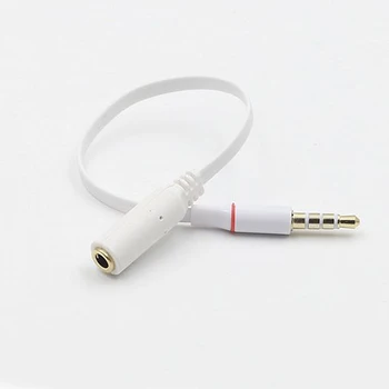 10pcs 3,5 mm Samec na 3,5 mm Samice Audio Adaptér ČOI, aby OMTP Sluchátkový Jack pro Sluchátka Converter Pro iPhone Samsung HTC
