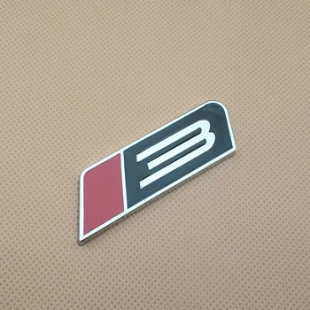 10Pcs Kovové Auto Znak 3 Fáze Logo Odznak, Nálepka Straně Fender Kufr Obtisk Příslušenství Pro ROUSH Mustang