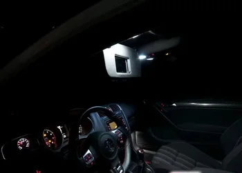 1ks Auto LED interiéru Čtení Dome Světlo Přední Střešní Světlomet pro VW Golf plus V Varianta Jetta Passat Variant CC Scirocco Škoda Seat