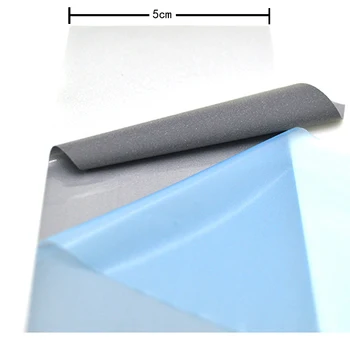 2.5cmX3m Bezpečnostní Reflexní Heat transfer Vinyl DIY Stříbrná Žehlička na Reflexní Pásky Na Oblečení