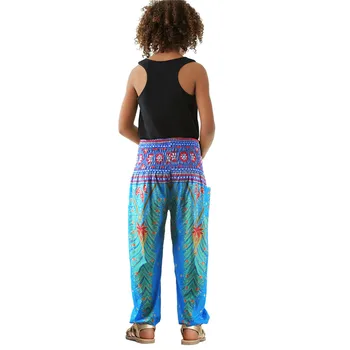 2020 Letní Dívky Legíny Dětské Kalhoty Boho Tisk Děti Jóga Kalhoty Volné Hippie Dívka Kalhoty, Dítě, Ležérní Plážové Oblečení 3T-10T