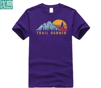 2020 Nové Letní Ležérní Tričko Trail Runner - Retro Styl Vintage Podíly T-Shirt