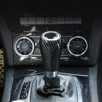 2KS Auto Gear Shift Hlavu, Nálepky Pro Mercedes Benz GLK Třída X 204 2008-2012/Třídy 2004-2011/E Class W212 2006-2012