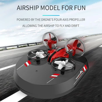 3 v 1 RC Letadla Sky DIY Režimu Dálkového Ovládání Pozemků Drone 4 Os Vznášedlo Pevné Křídlo Glid Senzace Kluzák