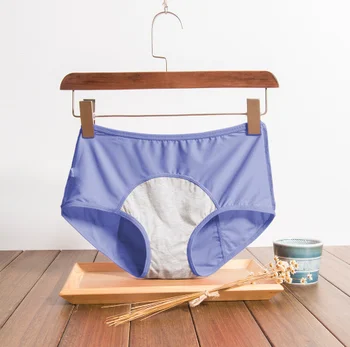 3ks/Set Menstruační Kalhotky Ženy, Sexy Kalhoty nepropustné Inkontinence spodní Prádlo Bavlněné, prodyšné hygienické kalhoty