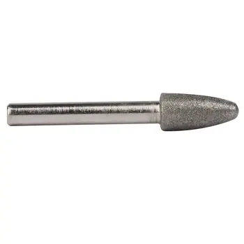 4 ks diamantové tyč 6 mm Povlak Elektrické Broušení Otřepů Bitů 6 / 8 / 10 / 10 mm pro sklo /kov /kámen /dlaždice Rotační Nástroj Burr
