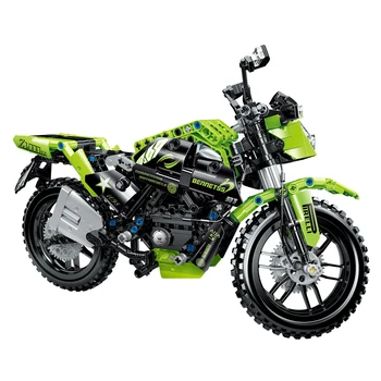 518Pcs Technic Horské Kolo Model Simulace Konkurenční Motocykl Vzdělávací Kompletace Stavební Cihly Hračky Pro Děti