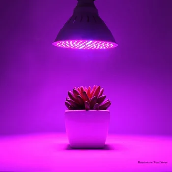 6/10/15/20W Full Spectrum LED Plant Grow Light E27 Rostlin Lampa Fitolamp pro Vnitřní Sazenice Květin Fitolampy Růst Stan Box