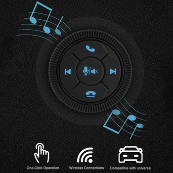 7-Key Auto Bezdrátové Dálkové Ovládání na Volantu Tlačítko pro Android Auto DVD/GPS Navigace Univerzální Přehrávač
