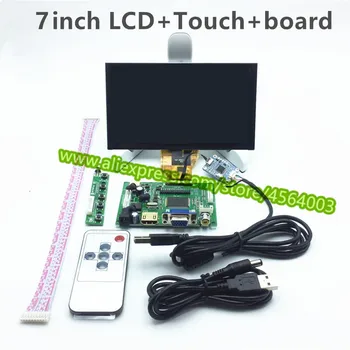 7 palcový 50pin TTL displej LCD monitor AT070TN90 Controller Driver Deska s Kapacitní dotykové obrazovky panel pro raspberry pi