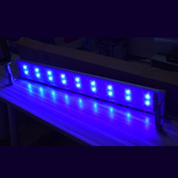 75~95 cm 27W barevné Akvarijní LED Osvětlení Světlo, Lampa s Výsuvným Držákem 135 LED světlo pro Akvarijní Ryby Nádrže