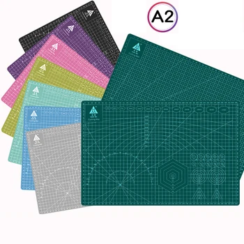 A2 prkénko Zelené Carving Desky Pvc Velký Řez Papíru Pad Model Prsten Barva Double-sided Desktop Anti-cut Pad