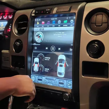 Android 8 Tesla Styl GPS Navigace pro FORD Raptor F150 2009-Auto Auto Rádio Stereo Multimediální Přehrávač, Vedoucí Jednotky Diktafonu