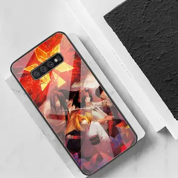 Anime Shaman King Black Mobilní Telefon Případ Tvrzené Sklo Pro Samsung S20 Plus S7 S8 S9 S10 Plus Poznámka 8 9 10 Plus