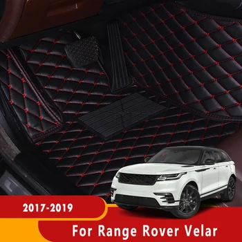 Auto Koberečky Pro Range Rover Velar 2017 2018 2019 2020 Auto Vodotěsné Koberce Doplňky Kožené Vložky Koberce Pro Land Rover