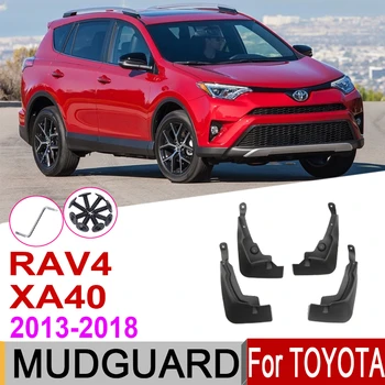 Auto Mudflap Pro Toyota RAV4 RAV 4 XA40 40 4. 2018~2013 Blatník Mud Guard Úvodní Klapky Blatníky Příslušenství 2017 2016