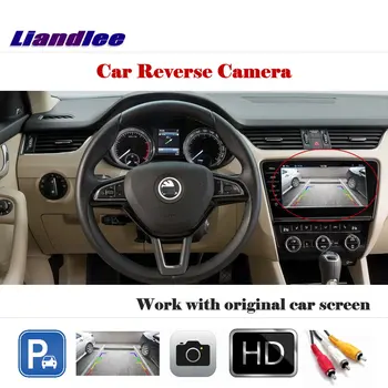 Auto Reverse Zadní Kamera Pro Škoda Octavia Mk3 (5E) na období-2018 / HD CCD Zadní Parkovací Kamera, Práce s Auto Tovární Obrazovce