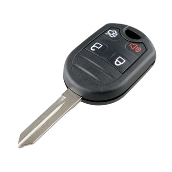 Auto Smart Remote Klíč 4 Tlačítka Auto Klíče Fob Fit pro rok 2010 2011 2012 2013 Ford Mustang 315Mhz Cwtwb1U793