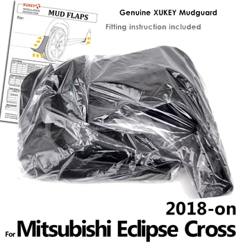 Auto Zástěrky Pro Mitsubishi Eclipse Cross 2018 2019 Bahno Klapky Splash Stráže Blatníky Blatníky Přední Zadní Nárazník Protector 2020