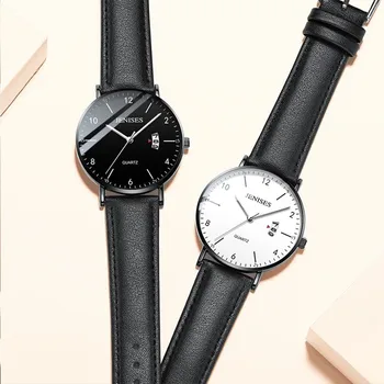 Belushi Pánské hodinky top Luxusní Business Casual Náramkové Hodinky Muži Vodotěsné Sportovní Quartz Pánské Hodinky Tenké Relogio Masculino