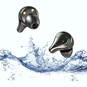 Bezdrátová Bluetooth Sluchátka s Mikrofonem Sportovní Vodotěsné Bezdrátové Sluchátka Sluchátka s mikrofonem, Dotykové Ovládání Hudby Sluchátka Pro Telefon