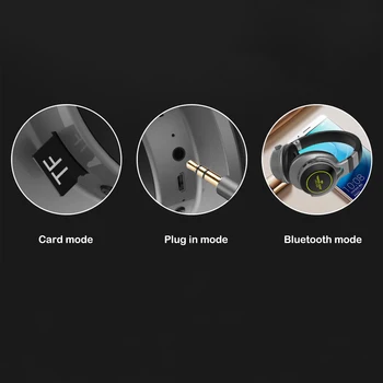 Bezdrátová Sportovní Sluchátka Bluetooth 5.0 Sluchátka LED Dech Lehké Herní Sluchátka S Mikrofonem Vestavěný Akumulátor, Podpora SD Karet