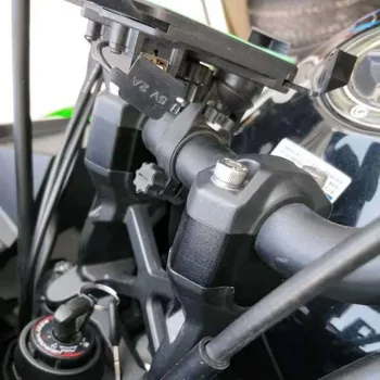 Bike GP hodí Kawasaki Versys 1000-NA řídítka stoupačky Výška Adaptéry hliníkové slitiny černá