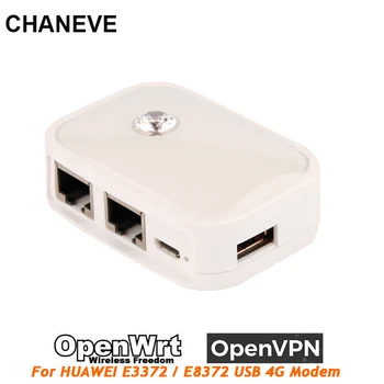 CHANEVE 300Mbps Přenosný Mini Wifi OpenVPN Sítě LAN Router Wifi Bezdrátový Router, Podpora 4G USB Modem E3372H