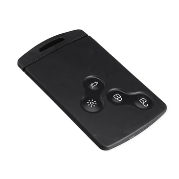 Dandkey 5ks 433MHZ PCF7952 Čip Auto Dálkové Klíč, Smart Card Fob Uncut 4 Tlačítka Pro Renault Megane Scenic Laguna, Koleos Clio 2016