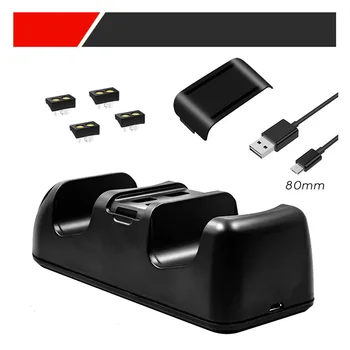 Duální Bezdrátový Ovladač, Nabíječka USB LED Nabíječka Dok Stanice Stojan pro PS4 Slim/Pro Gamepad Bezdrátový Herní Ovladač Nabíječku