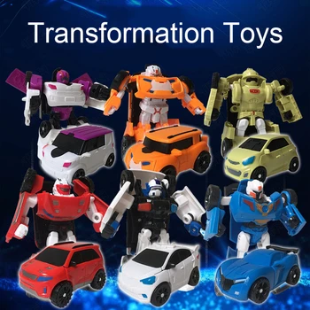 Děti Auto Robot Hračky Černé Tobot 4 V 1 Transformace Robot 4 Auto Sloučení Deformace Sběratelskou Model Hračky Dítě Narozeniny Dárky
