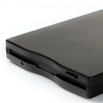FDD Black USB Přenosný Externí Rozhraní Diskety FDD Externí USB Floppy mechanika pro Notebook 3.5 Palce, 1,44 MB 12 Mb / s