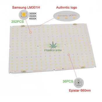 Figolite pěstovat DIY LED Panel Světlo 120W/240W LED světlo kance Samsung LM301B /lm301H mix 660nm UV IR LED grow light board