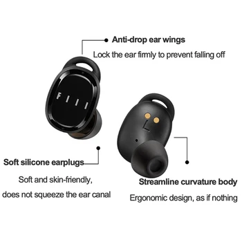 FIIL T1XS pravda, Bezdrátová sluchátka s mikrofonem Sportovní stereo Bluetooth Sluchátka do uší Přenosný TWS sluchátka Sluchátka Pro Xiaomi iphone Huawei Telefon