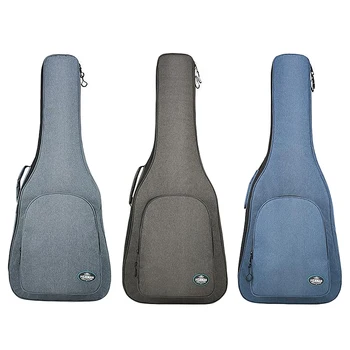 FISHMAN KYTARY 41 Inch Akustická Klasická Kytara Bag Pouzdro Batoh 25mm Zahustit s dvojitými Ramínky,Modrá