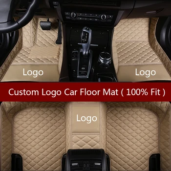 Flash mat Logo auto koberečky pro Alfa Romeo Stelvio 2017 2018 Vlastní nohy Podložky auto koberce auto se vztahuje