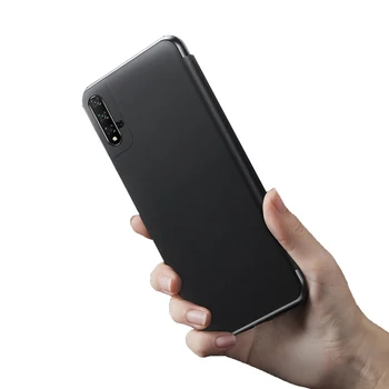 Flip Kryt Telefonu Pouzdro Pro Xiaomi Redmi Note 8 Pro K20 Note8 K 20 Note8pro 8pro Xiomi Nárazuvzdorný Touch View Okno Případ