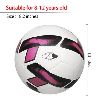 Fotbal Fotbalový Míč Velikost 4 Soft Pro Muže, Ženy, Mládež, Dospělí Venkovní Kryté Hrát Sportovní Trénink Vysoce Kvalitní A Nové Značky