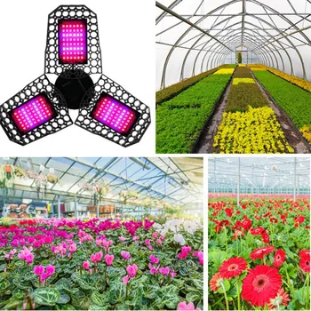 Full Spectrum LED Světla Rostou E27 Vysoký Jas Phytolamp Vnitřní Růst Rostlin Svítidla pro pokojové Rostliny Květiny