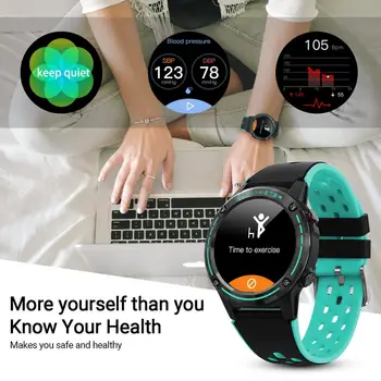 Gandley M6 Smartwatch, Chytré Hodinky, GPS Muži Ženy 2020 Sport Kompas Fitness Srdeční Frekvence Monitoru Smart Hodinky Vodotěsné