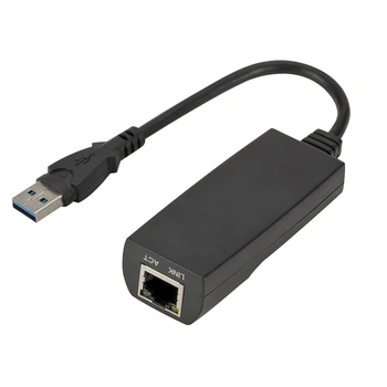 Grwibeou Kabelové USB 3.0 Gigabit Ethernet RJ45 LAN (10/100/1000) Mb / s Síťový Adaptér Ethernet Síťové Karty Pro PC Velkoobchodů
